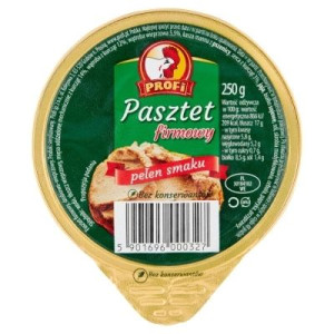 Pakiet 10szt Profi Pasztet firmowy 250 g