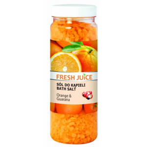 Fresh Juice Sól do kąpieli Pomarańcza i Guarana 700 ml