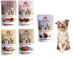 Petner Karma Mokra Dla Psa Mix Smaków 5 X 500g