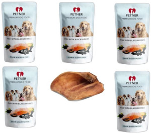 Petner Ryba Z Jeżynami Karma Dla Psa 5x470g Gratis
