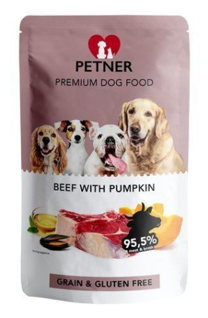 Petner Wołowina Z Dynią Karma Dla Psa 500g