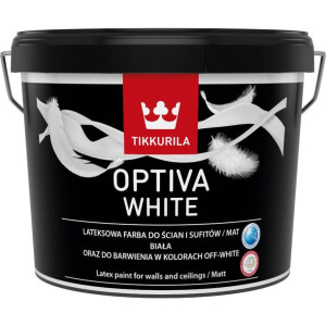 Farba Lateksowa Optiva White 0,9L Tikkurila