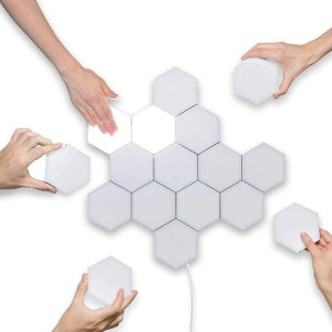 Lampa modułowa LED dotykowa ścienna 6szt zimn biał