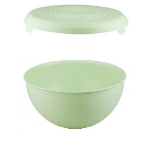 Miska + Pokrywka Na Sałatę Practic 19 Cm 1,5 L Ziielony