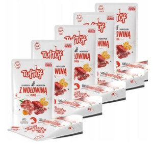 Bult Tuf Tuf Wołowina Dynia Karma Dla Psa 10x100g