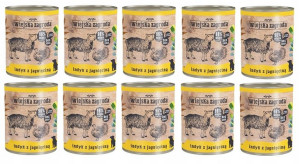 Wiejska Zagroda Indyk Jagnię 10x400g 8+2 Gratis