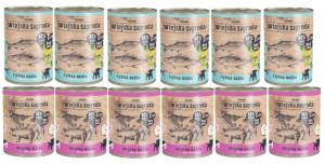 Wiejska Zagroda Karma Szczeniąt Mix Smaków 12x400g