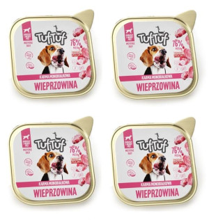 Bult Tuftuf Pasztet Karma Psa Wieprzowina 300gx4