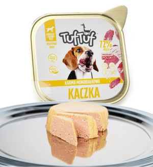 Bult Tuftuf Pasztet Karma Dla Psa Kaczka 300g