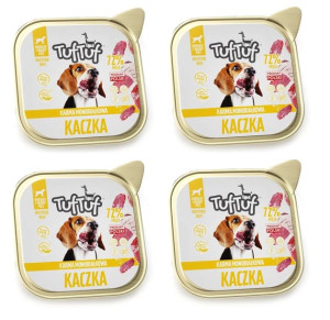Bult Tuftuf Pasztet Karma Dla Psa Kaczka 300gx4