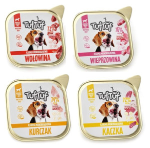 BULT TUF TUF pasztet mix smaków 300gx4