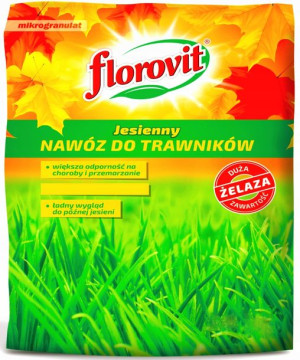 Florovit Nawóz Jesienny Do Trawy Trawników Granulowany 10kg