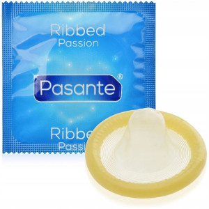 Pasante Ribbed - Prezerwatywy Prążkowane 10 Sztuk