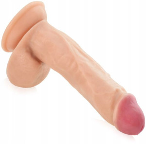 Nabrzmiały Penis We Wzwodzie Dildo Na Przyssawce
