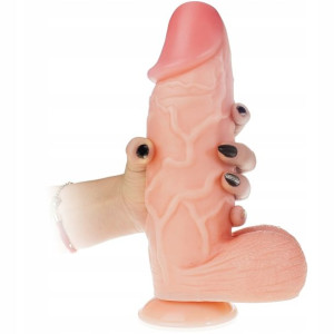 Penis Gigant Żylaste Dildo Z Wielkimi Jądrami Xxxl
