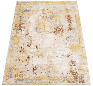 Dywan przecierany camel opera beżowy/żółty 80x140