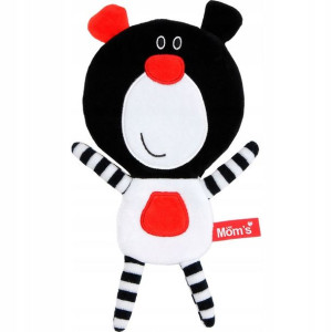 Szeleścik misiu czarno-biały Hencz Toys