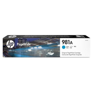 HP oryginalny ink / tusz J3M68A, HP 981A, cyan, 6000s, 70ml, HP PageWide En