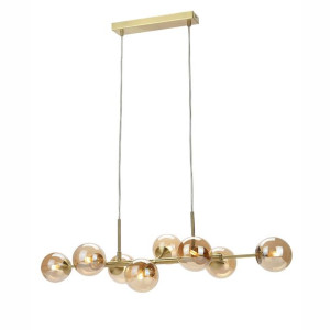 Lampa wisząca ERIMIDA 8 złota