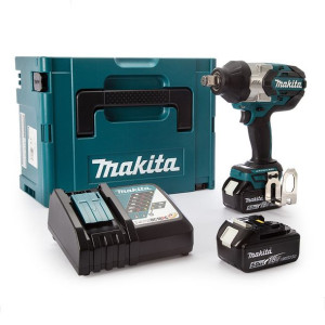 Klucz Udarowy Akumulatorowy 'makita Dtw1001rtj' 3/4" 18v 2 X 5.0ah 1050nm