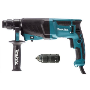 Młotowiertarka 'makita Hr2630t' Sds-plus 800w 2,4j, Wymienny Uchwyt