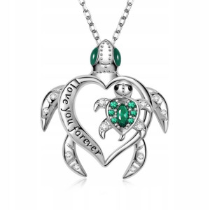 GNOCE - Naszyjnik Turtle Love You Forever