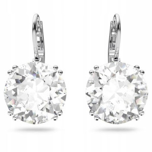 SWAROVSKI - Kolczyki Millenia Round White RHS