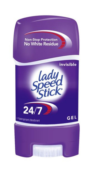 Lady Speed Stick Dezodorant w żelu 24/7 Invisible 65g