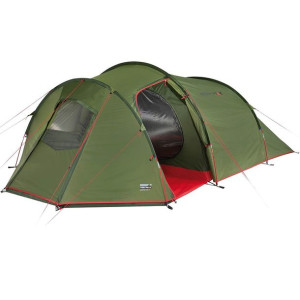 Namiot high peak goshawk 4 zielono-czerwony 10307