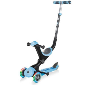 Hulajnoga jeździk rowerek smj globber go-up deluxe fantasy lights pastel bl