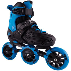 Łyżworolki roces yep 3x90 tif czarno-niebieskie 400853 00001