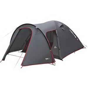 Namiot high peak kira 3 szaro-czerwony 10214
