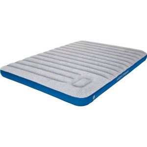 Materac welurowy dwuosobowy high peak cross extra long szary 40045