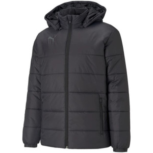 Kurtka męska puma teamliga padded jacket czarna 657265 03