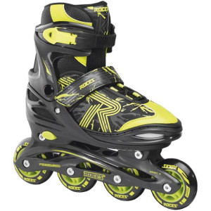 Łyżworolki roces jokey 3.0 boy czarno-limonkowe 400845 03