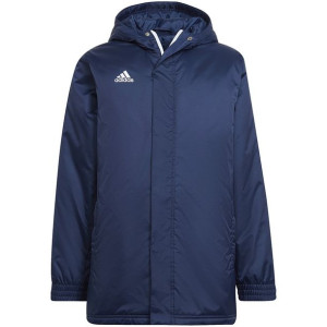 Kurtka dla dzieci adidas entrada 22 stadium jacket granatowa hg6298