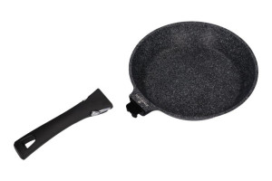 ZWIEGER BLACK STONE CONNECT Patelnia 24cm z odpinaną rączką