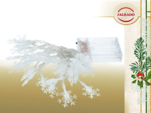 Lampki led - śnieżynki (30szt)