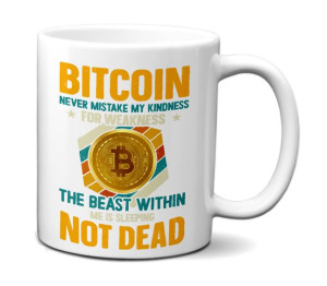 Kubek 300ml dla Fana Kryptowalut Crypto BTC v33