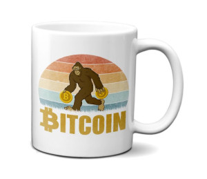 Kubek 300ml dla Fana Kryptowalut Crypto BTC v27