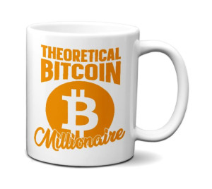 Kubek 300ml dla Fana Kryptowalut Crypto BTC v21