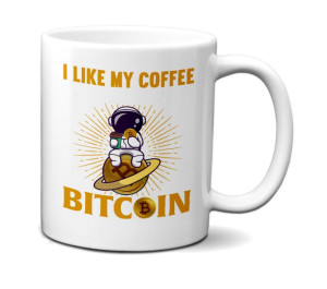 Kubek 300ml dla Fana Kryptowalut Crypto BTC v20