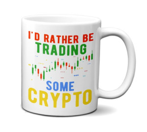 Kubek 300ml dla Fana Kryptowalut Crypto BTC v19
