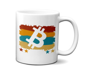 Kubek 300ml dla Fana Kryptowalut Crypto BTC v18