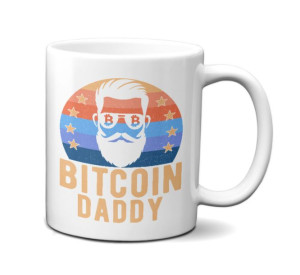 Kubek 300ml dla Fana Kryptowalut Crypto BTC v17