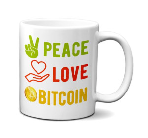Kubek 300ml dla Fana Kryptowalut Crypto BTC v15