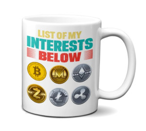 Kubek 300ml dla Fana Kryptowalut Crypto BTC v13