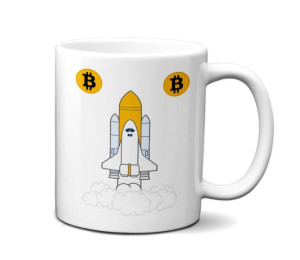 Kubek 300ml dla Fana Kryptowalut Crypto BTC v12