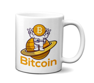 Kubek 300ml dla Fana Kryptowalut Crypto BTC v5