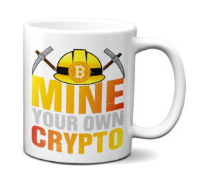 Kubek 300ml dla Fana Kryptowalut Crypto BTC v1